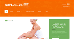 Desktop Screenshot of amitasxpressspa.com